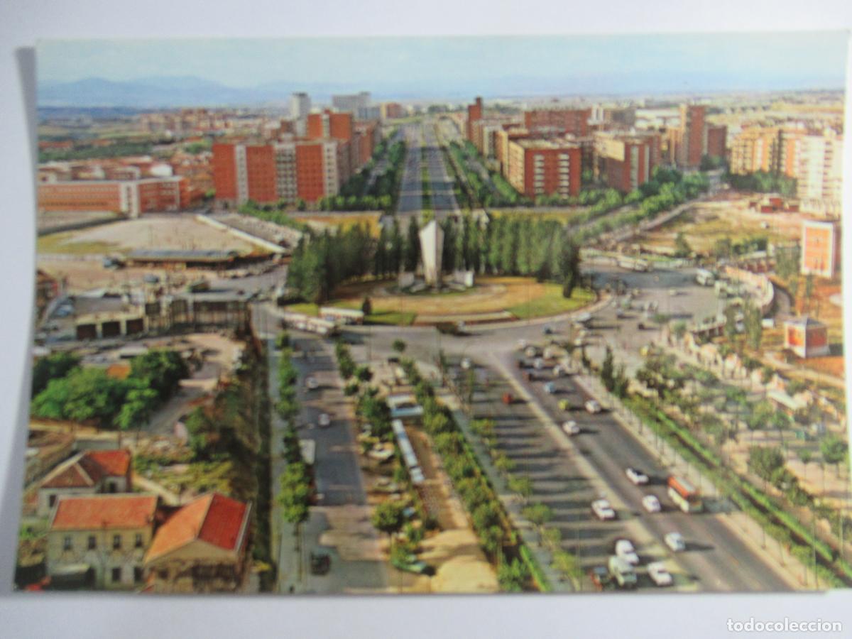 Postales: Madrid - Plaza de Castilla. Monumento a Calvo Sotelo - S/C