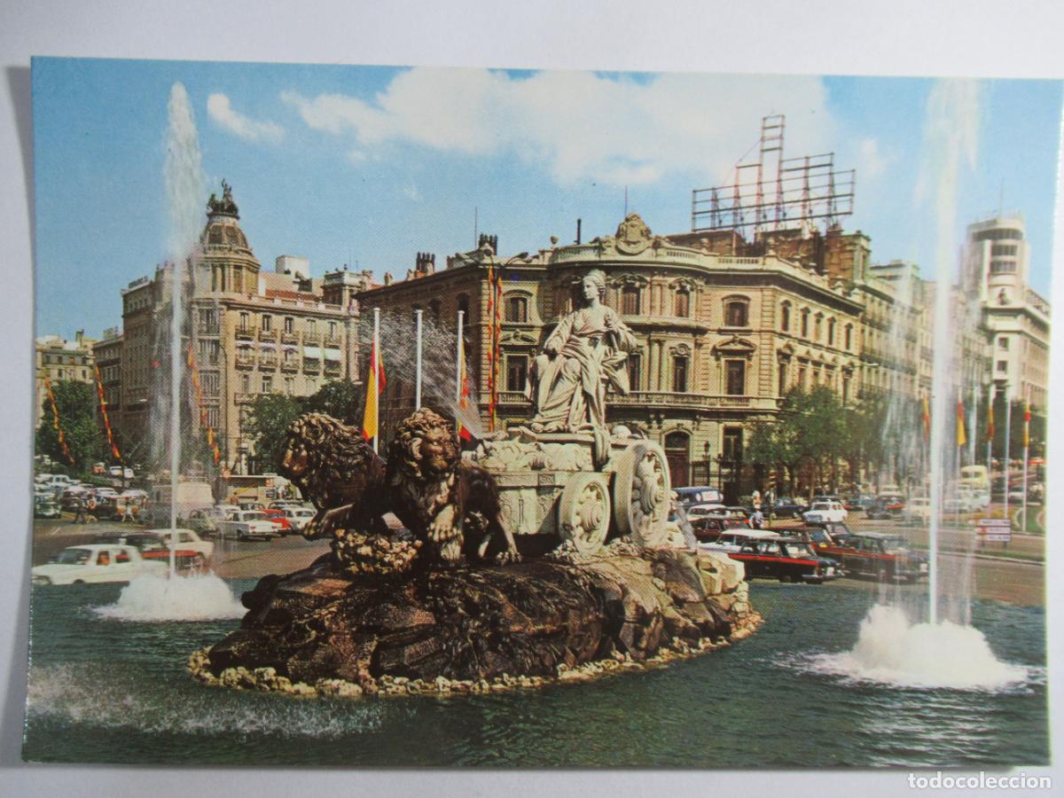 Postales: Madrid - Fuente de Cibeles - S/C