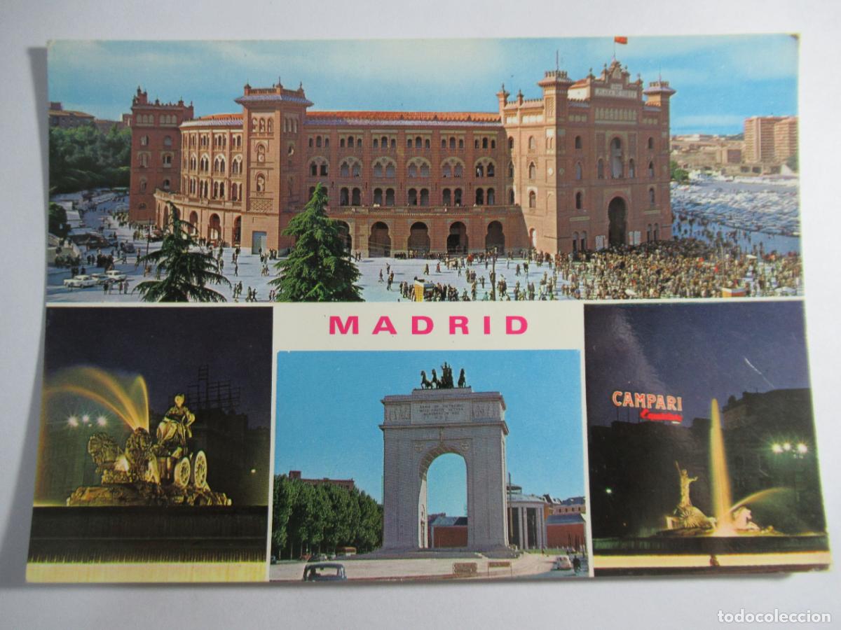 Postales: Madrid - Diversos aspectos - Escrita
