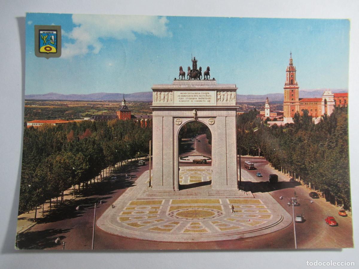 Postales: Madrid - Arco de la Victoria - Circulada