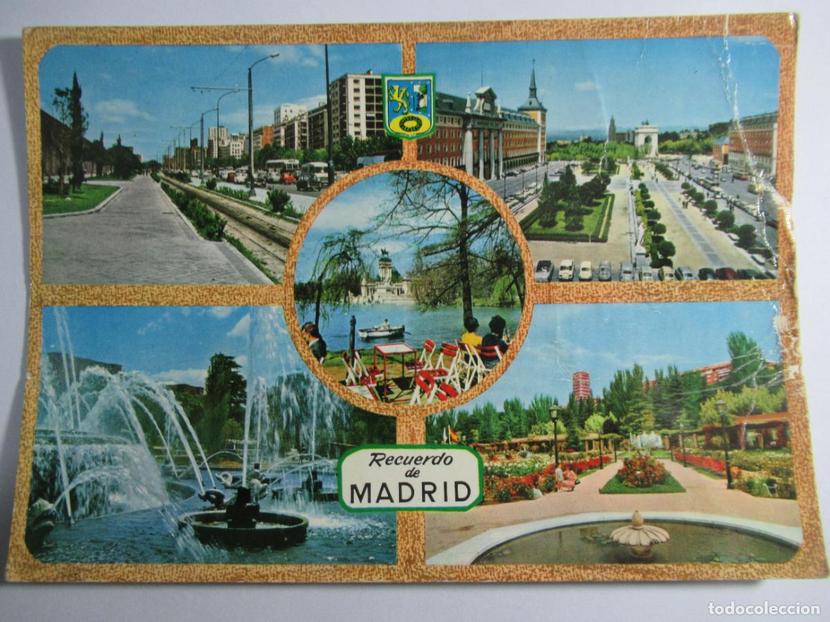 Postales: Madrid - Diversos aspectos - Escrita