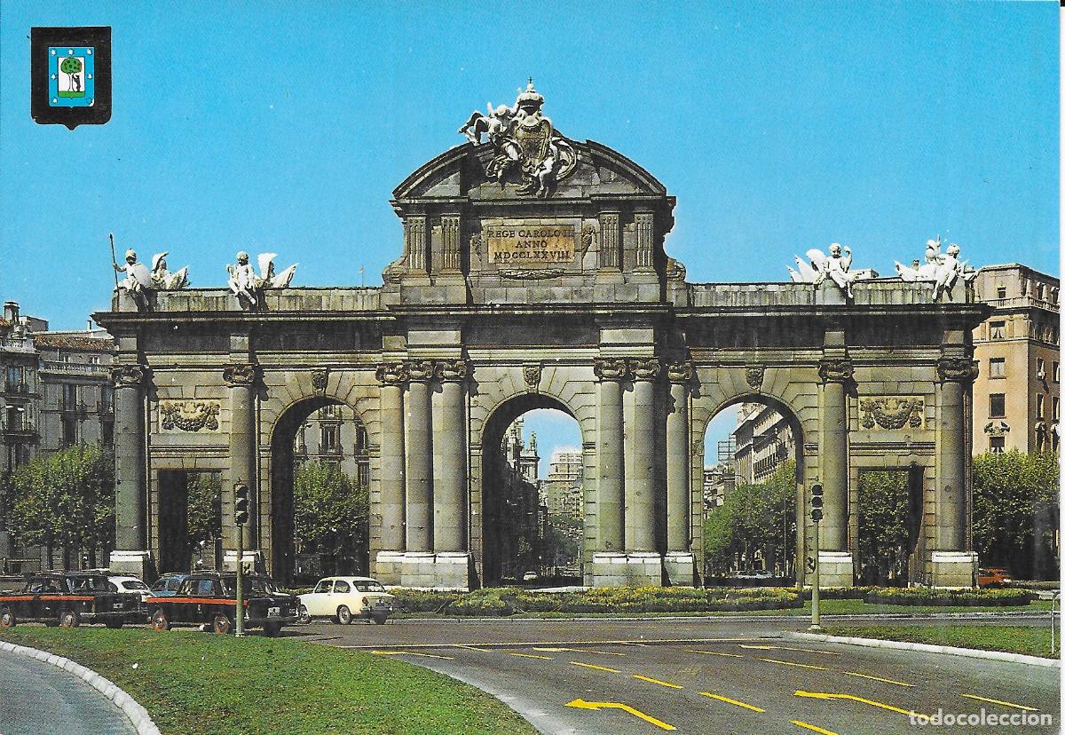Postales: [POSTAL] Puerta de Alcal&aacute;. Madrid (sin circular)