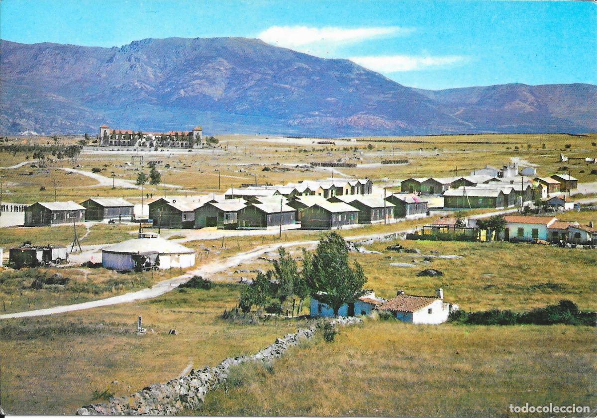 Postales: [POSTAL] Vista parcial. Campamento de San Pedro CIR n&ordm; 1 Colmenar Viejo (Madrid) (sin circular)