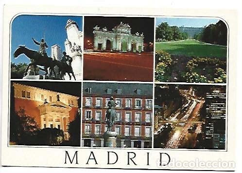 Postales: MULTIVISTAS DE MADRID