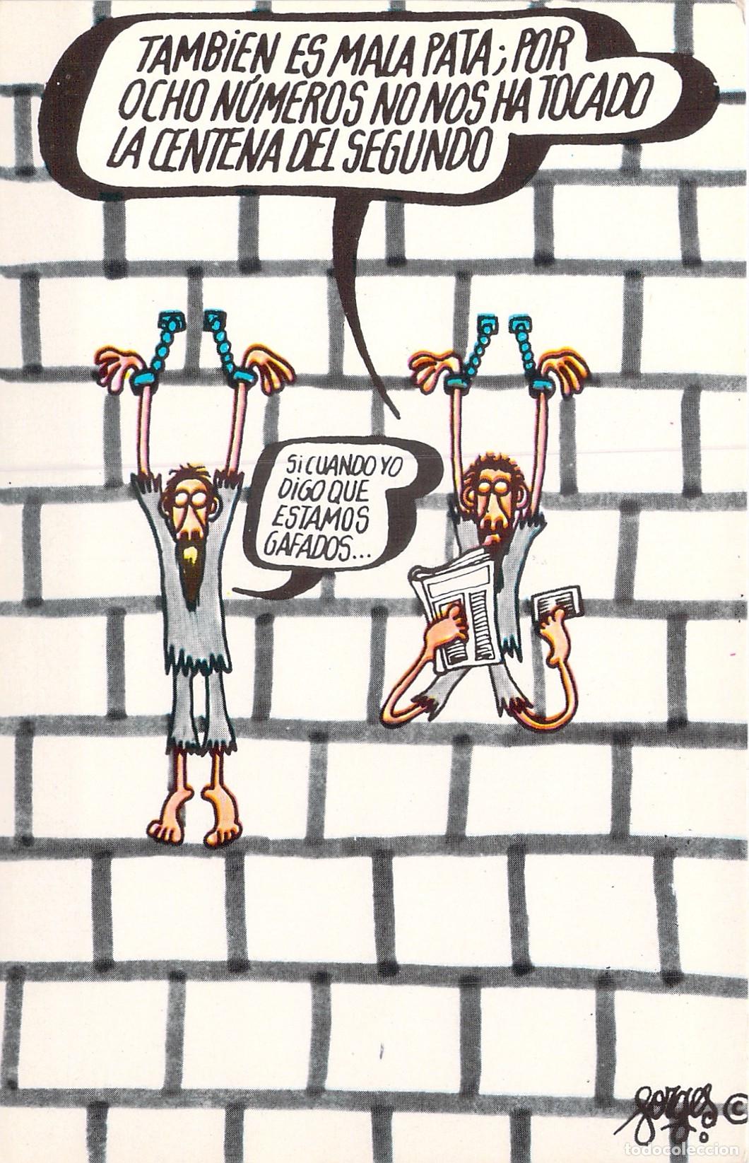 Postales: Postal de Humor Gr&aacute;fico de Forges - Servicio Nacional de Loter&iacute;as