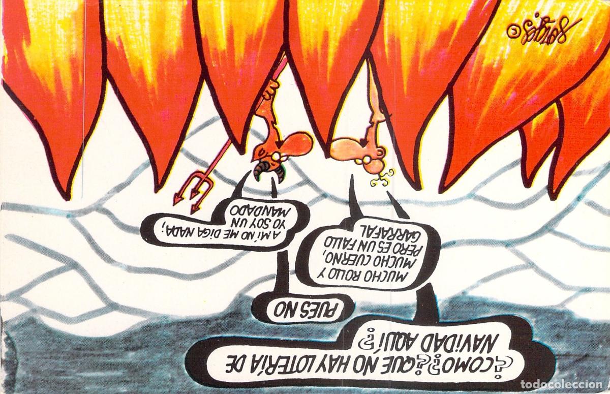 Postales: Postal de Humor Forges Loter&iacute;a Nacional de Navidad
