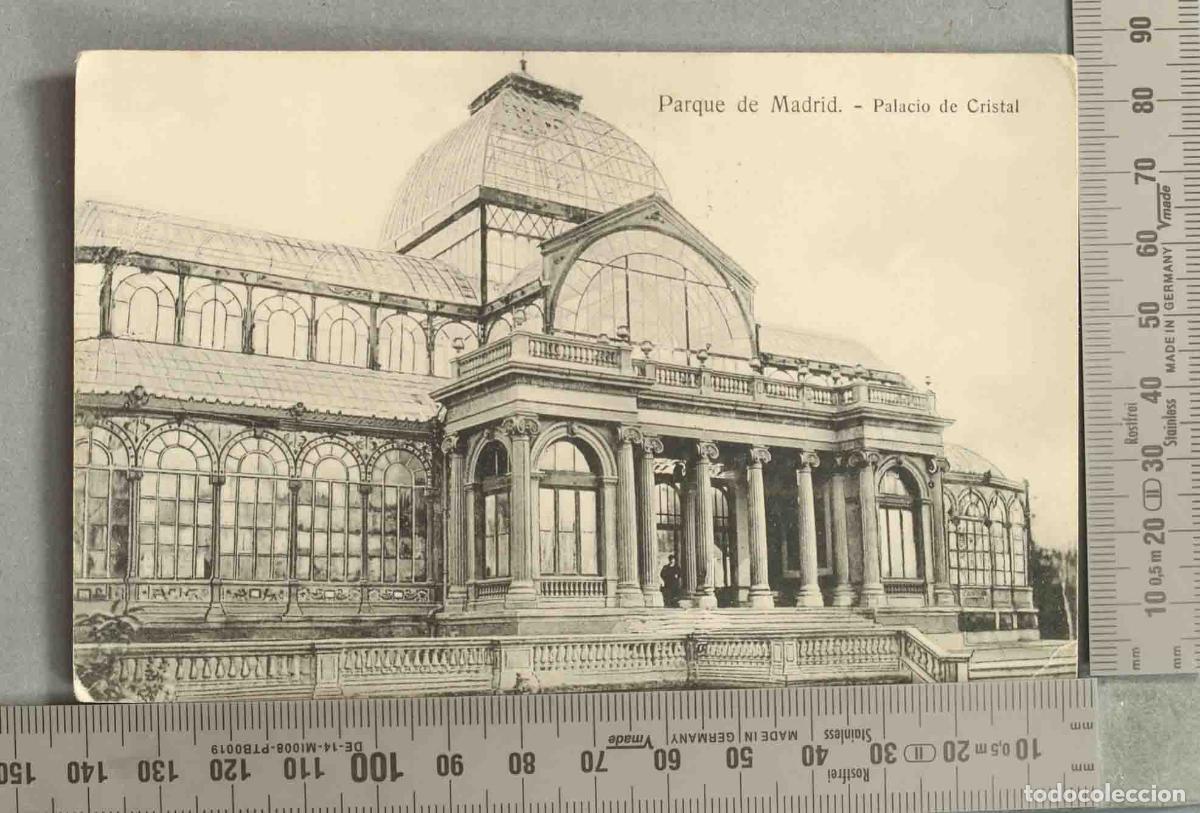 Postales: POSTAL. Palacio de Cristal - Parque de Madrid