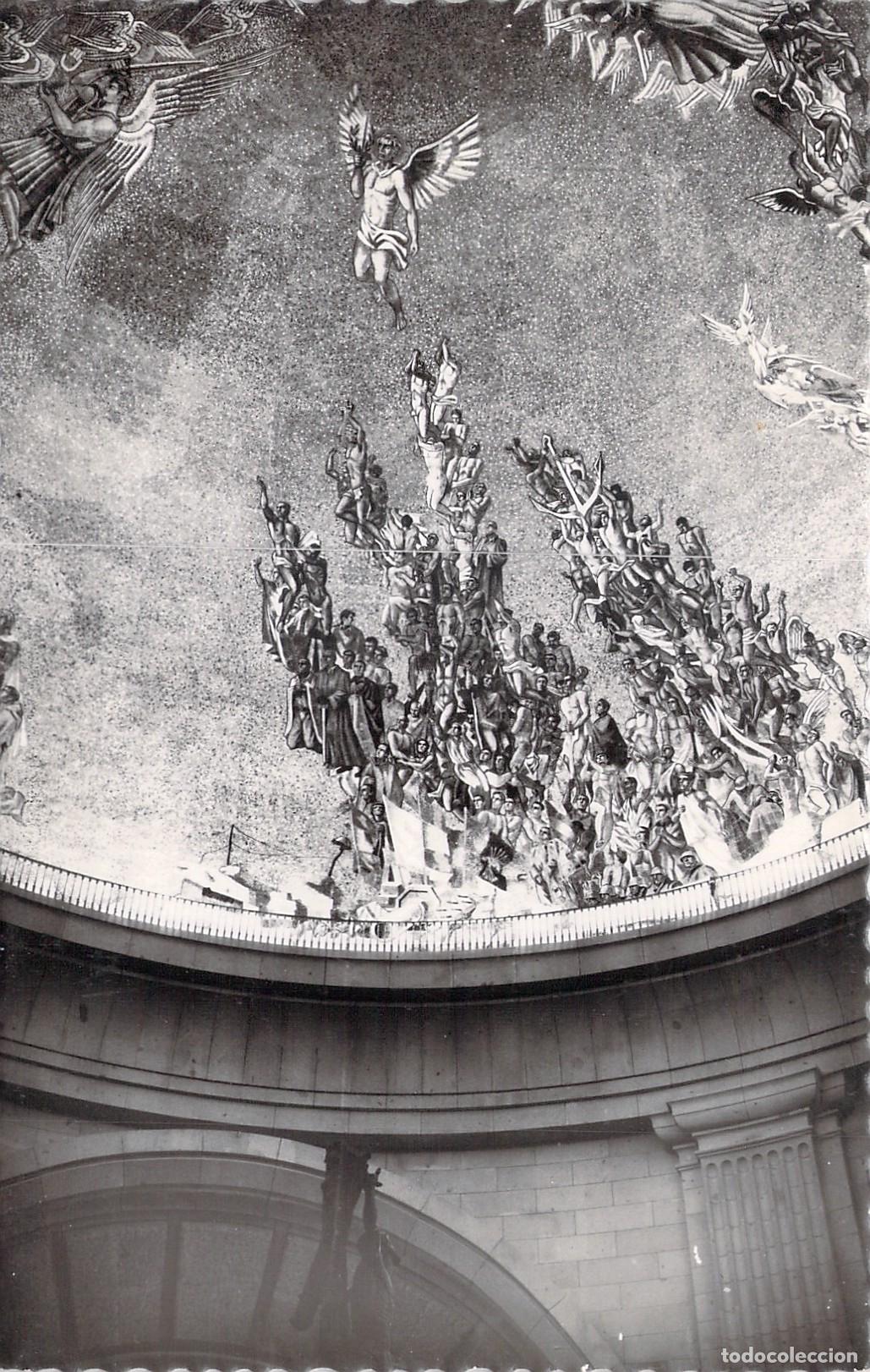 Postales: Postal de la Cripta del Valle de los Ca&iacute;dos, Detalle de la B&oacute;veda