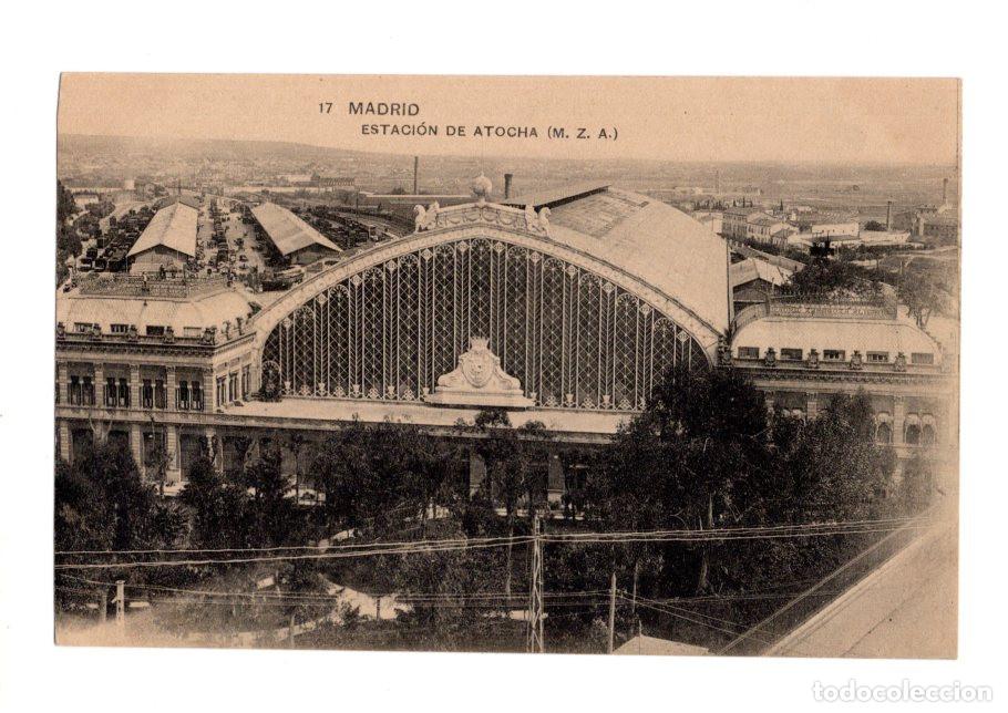 Postales: MADRID.- ESTACI&Oacute;N DE ATOCHA.(M. Z. &Alpha;.).