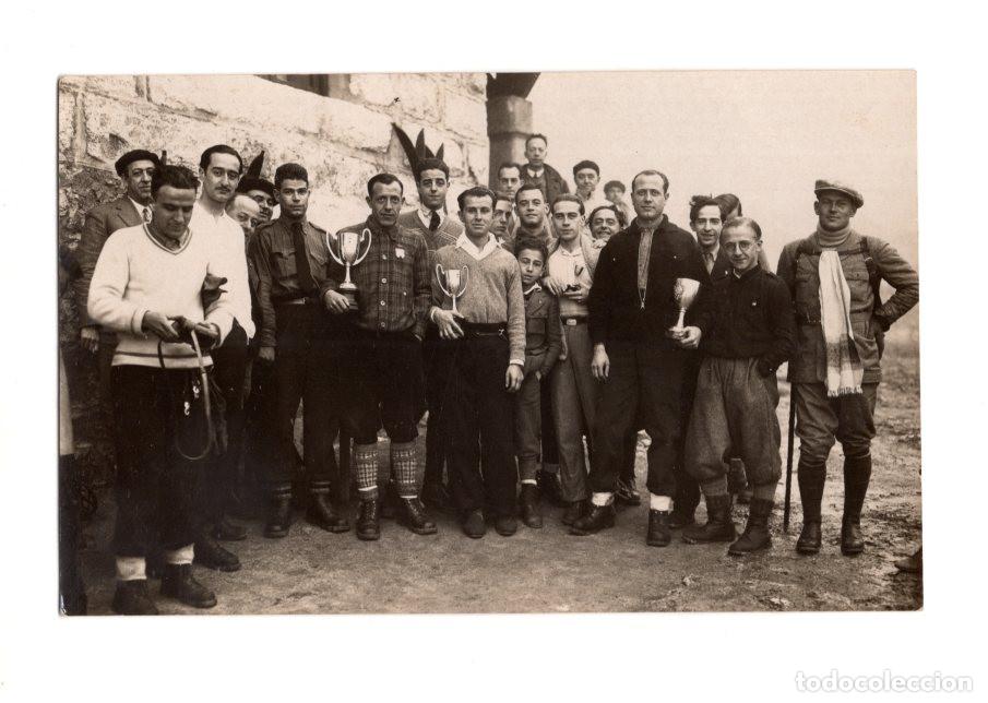 Postales: MADRID.- CLUB REAL SOCIEDAD ESPA&Ntilde;OLA DE ALPINISMO PE&Ntilde;ALARA.- FEDERACI&Oacute;N MADRILE&Ntilde;A DE MONTA&Ntilde;ISMO