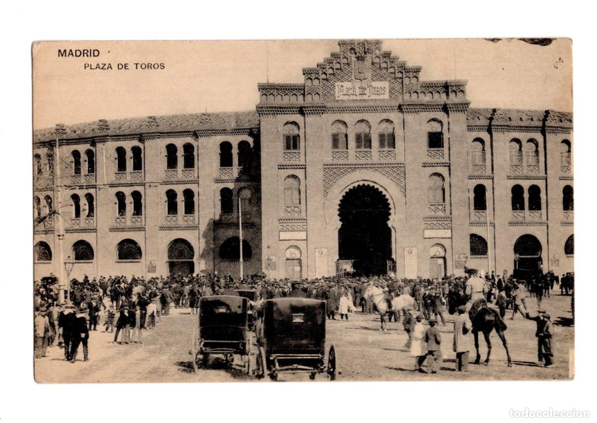 Postales: MADRID.- PLAZA DE TOROS.