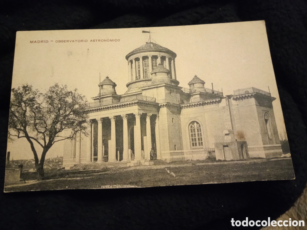 Postales: Antigua postal fotogr&aacute;fica, Madrid, Observatorio Astron&oacute;mico