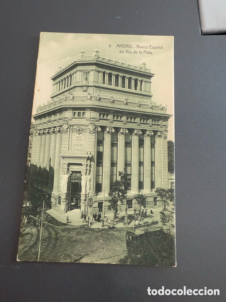 Postales: Postal MADRID. BANCO ESPA&Ntilde;OL DEL R&Iacute;O DE LA PLATA. MARGARA. 6