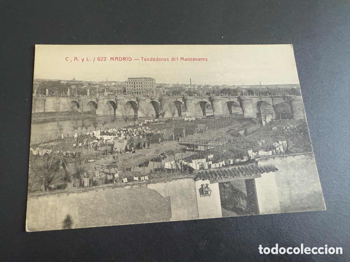Postales: Postal. MADRID. 622- TENDEDEROS DEL MANZANARES
