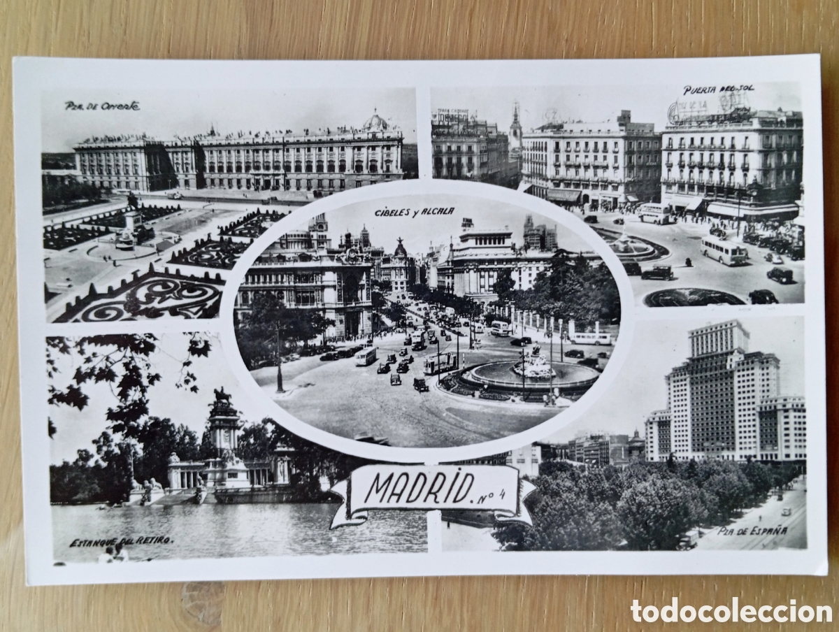 Postales: POSTAL MADRID HELIOTIPIA ART&Iacute;STICA ESPA&Ntilde;OLA SIN CIRCULAR H.A.E. HAE N&Uacute;MERO 4