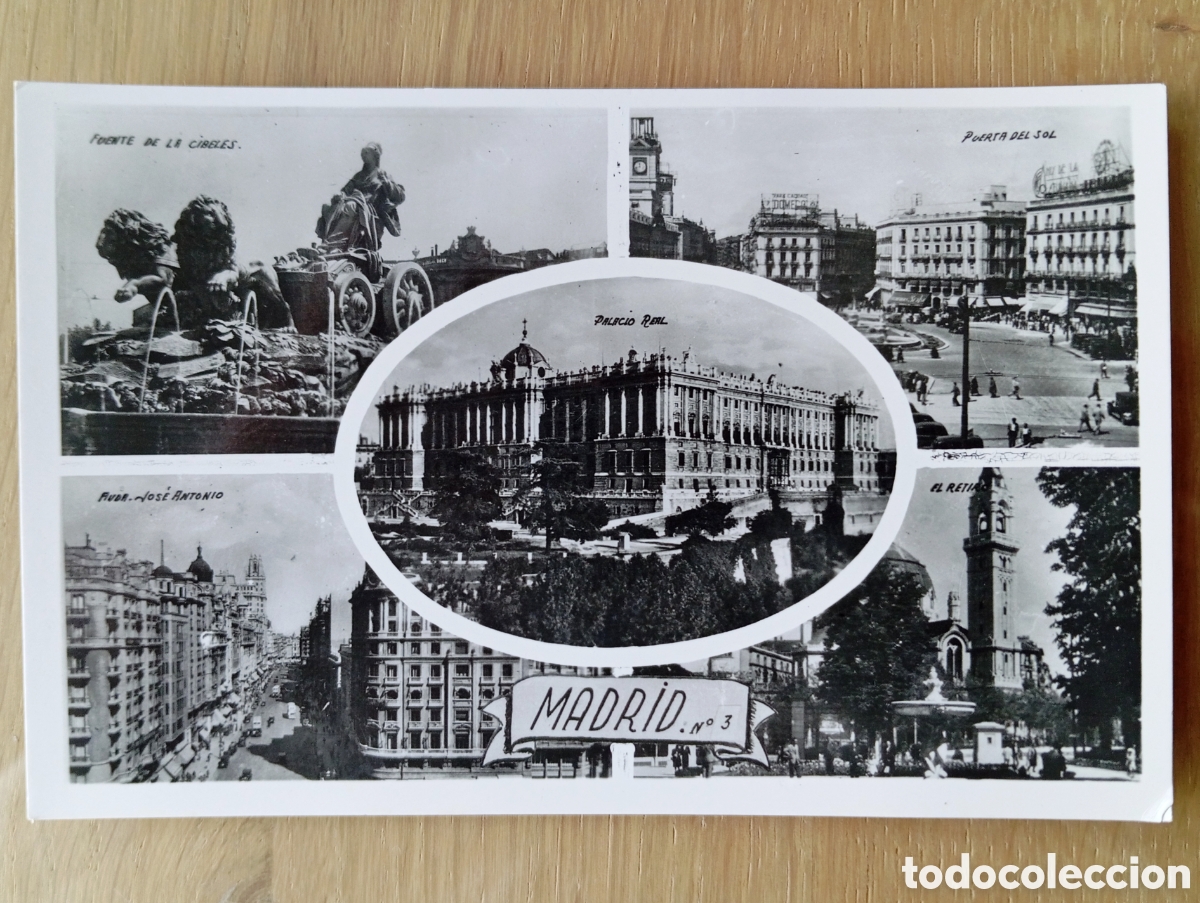 Postales: POSTAL MADRID HELIOTIPIA ART&Iacute;STICA ESPA&Ntilde;OLA SIN CIRCULAR H.A.E. HAE N&Uacute;MERO 3