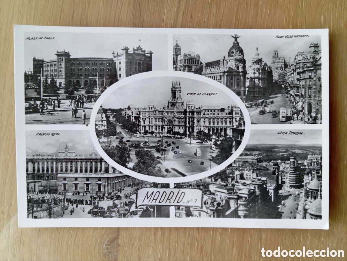 Postales: POSTAL MADRID HELIOTIPIA ART&Iacute;STICA ESPA&Ntilde;OLA SIN CIRCULAR H.A.E. HAE N&Uacute;MERO 2