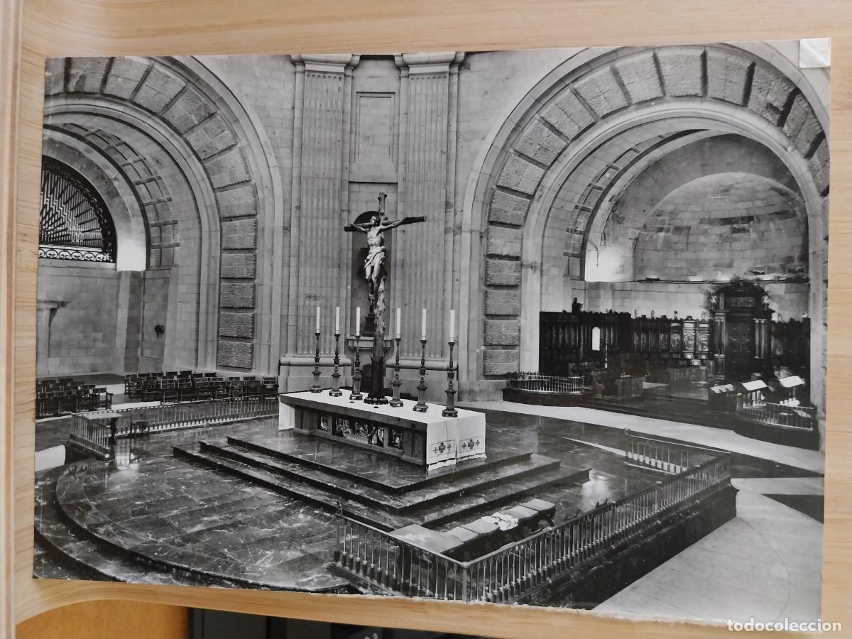 Postales: CUELGAMUROS VALLE CAIDOS CRIPTA ALTAR MAYOR ED FISA FOTO J CABALLERO 27 SC ORIGINAL BN