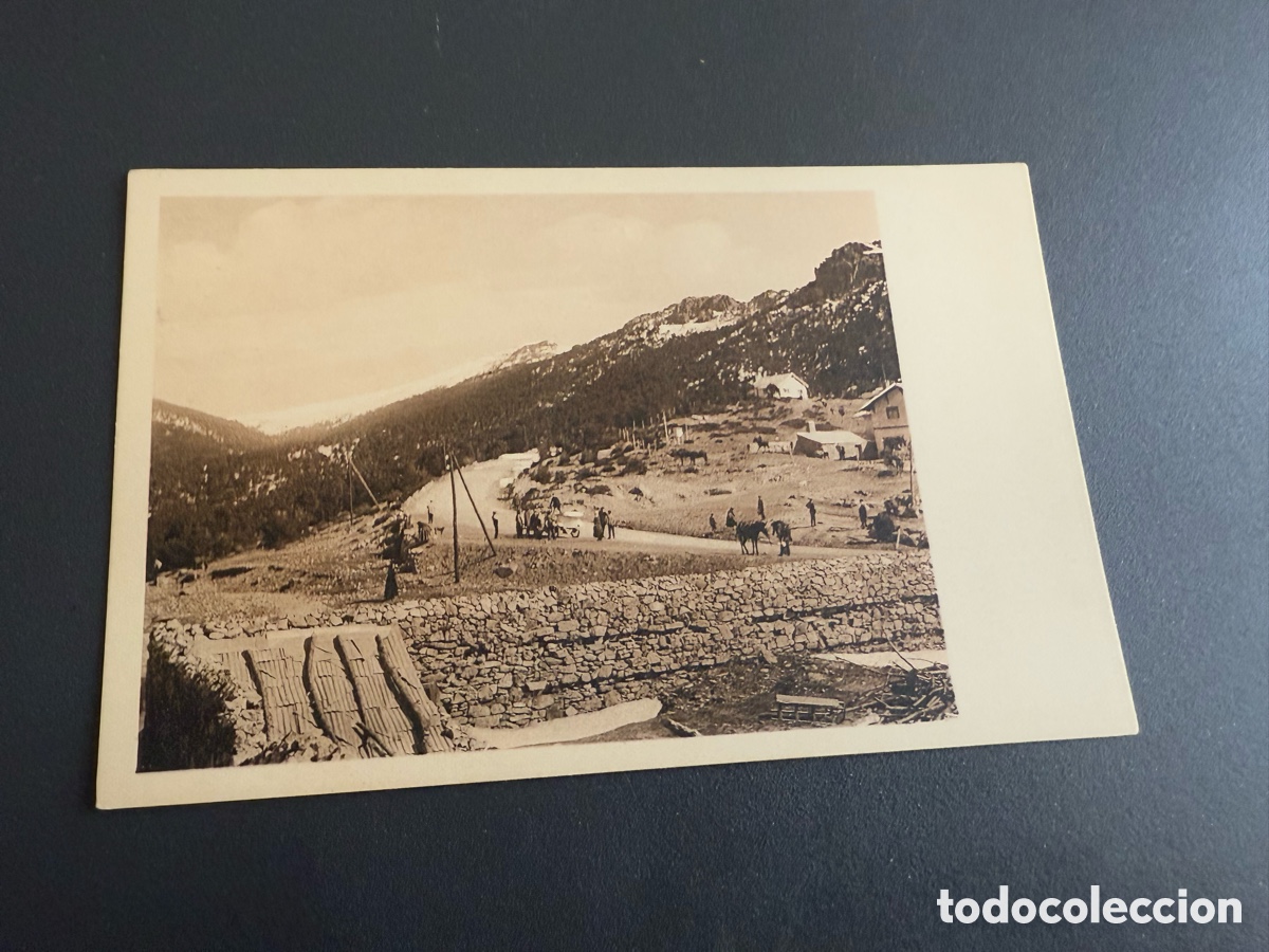 Postales: Postal. SIERRA DE GUADARRAMA. Alrededores de CLUB ALPINO ESPA&Ntilde;OL