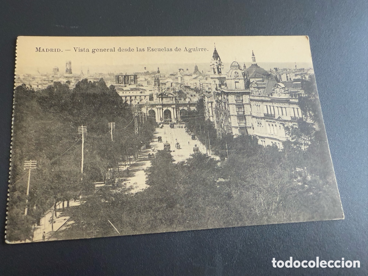 Postales: Postal MADRID. Vista General desde las Escuelas de Aguirre