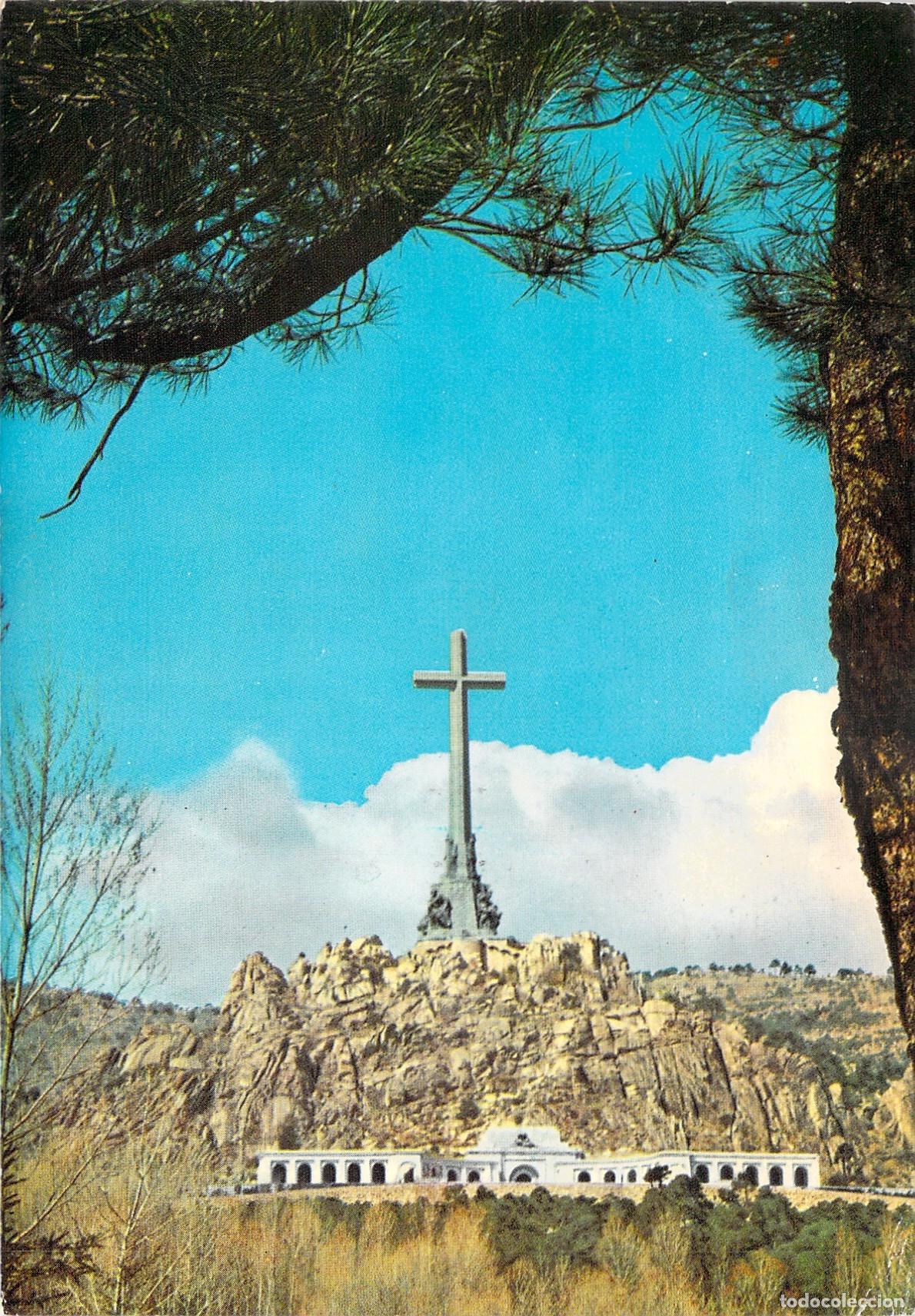 Postales: Postal Valle de los Ca&iacute;dos Monumento Madrid Espa&ntilde;a