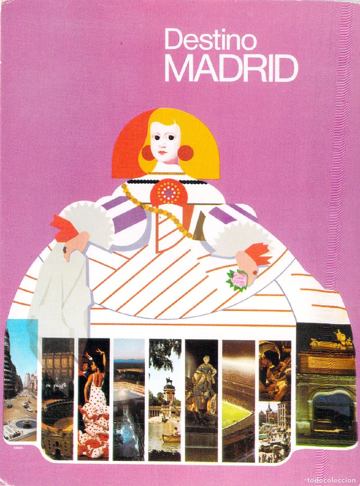 Postales: Postal de Turismo Destino Madrid Menina de Raquel Santamar&iacute;a