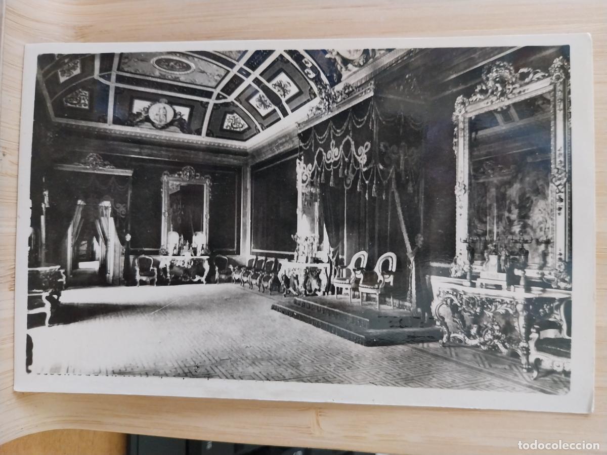 Postales: ARANJUEZ PALACIO SALON DEL TRONO ED HELIOTIPIA SC ORIGINAL