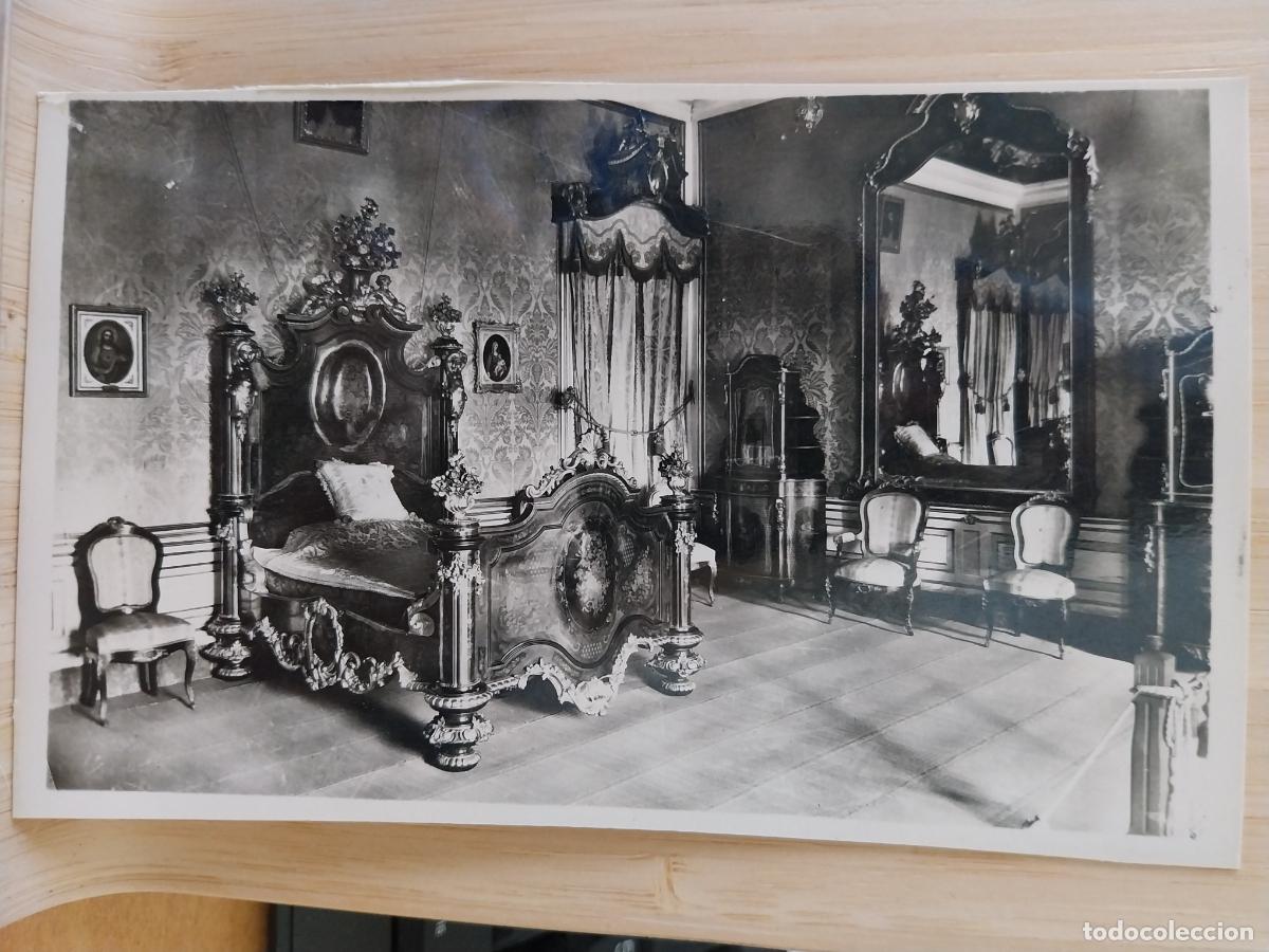 Postales: ARANJUEZ PALACIO DORMITORIO DE LA REINA ED HELIOTIPIA SC ORIGINAL