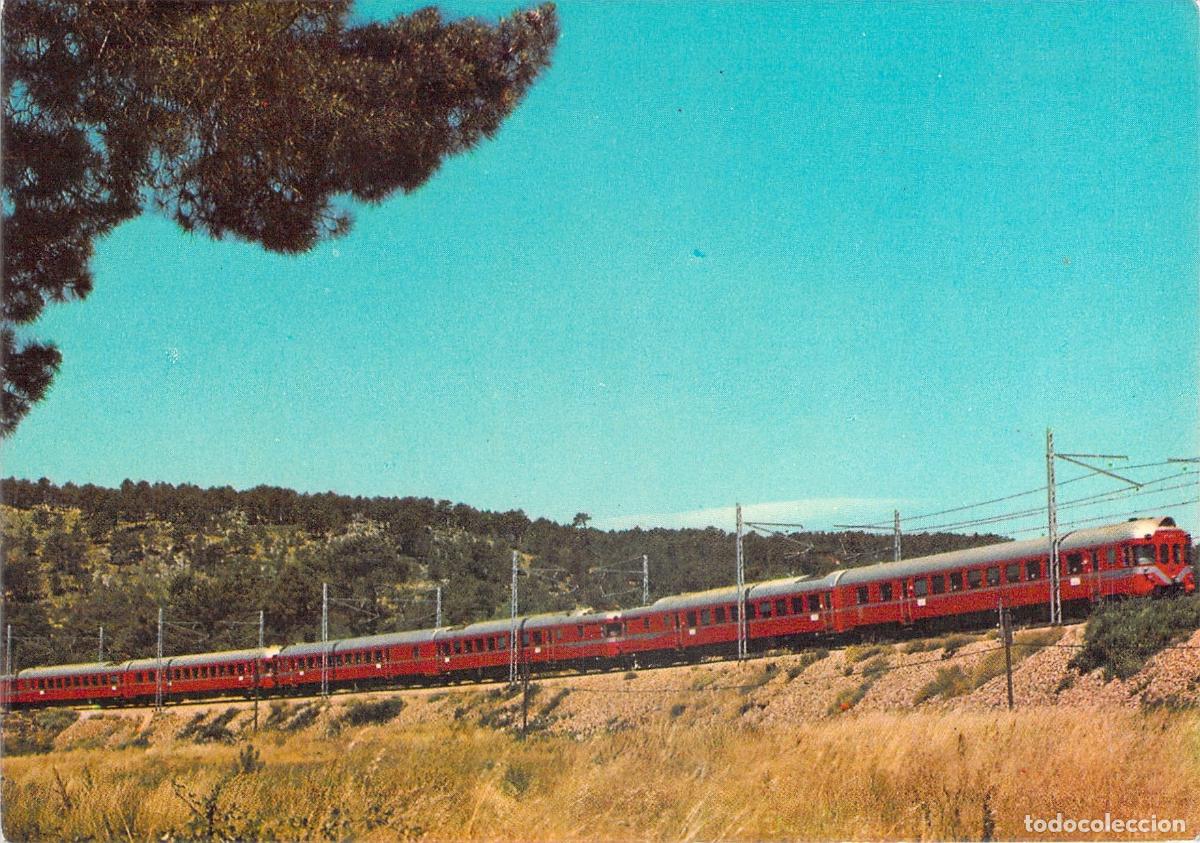 Postales: Postal de RENFE Electrotren Serie TE-1 Tren Moderno Espa&ntilde;ol