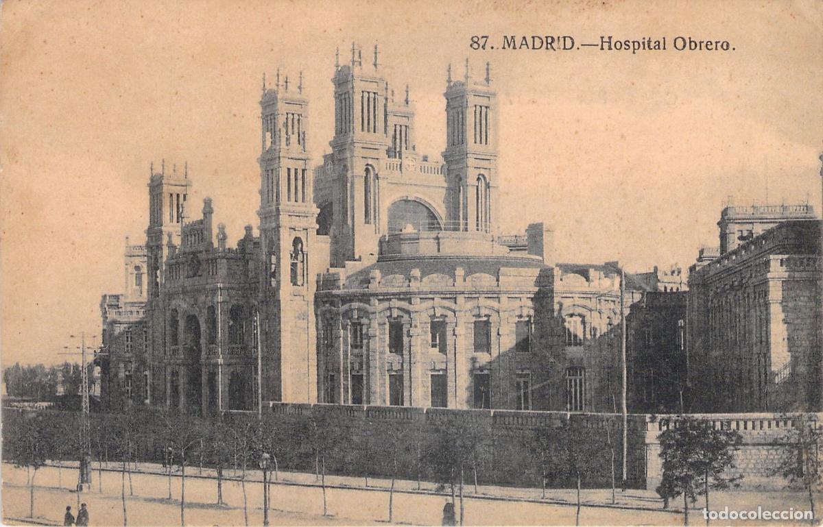 Postales: Postal de Madrid, Hospital Obrero de San Francisco de Paula