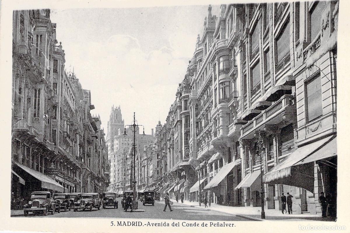 Postales: Postal de Madrid, Avenida del Conde de Pe&ntilde;alver, Kallmeyer y Gautier