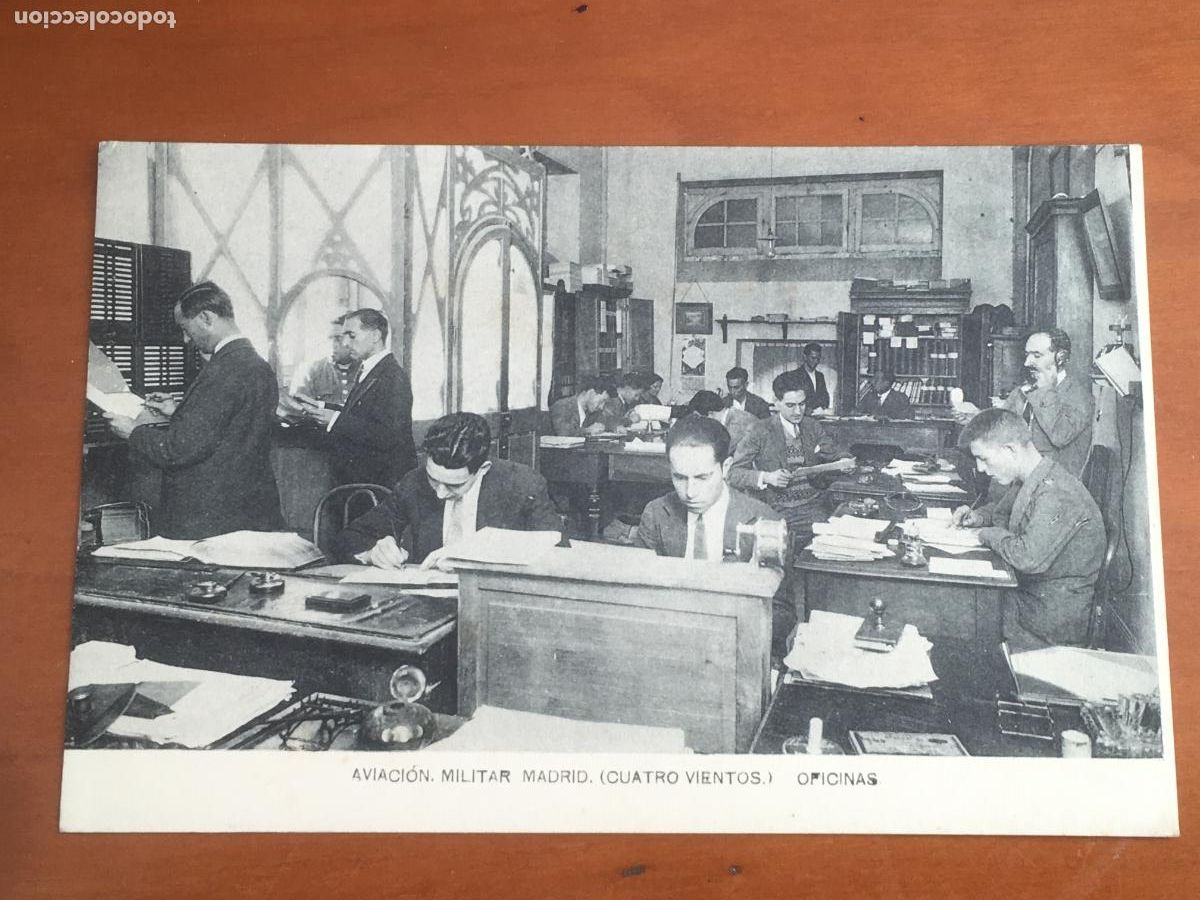 Postales: madrid 1926 exposicion de aeronautica aviacion militar cuatro vientos oficinas postal original