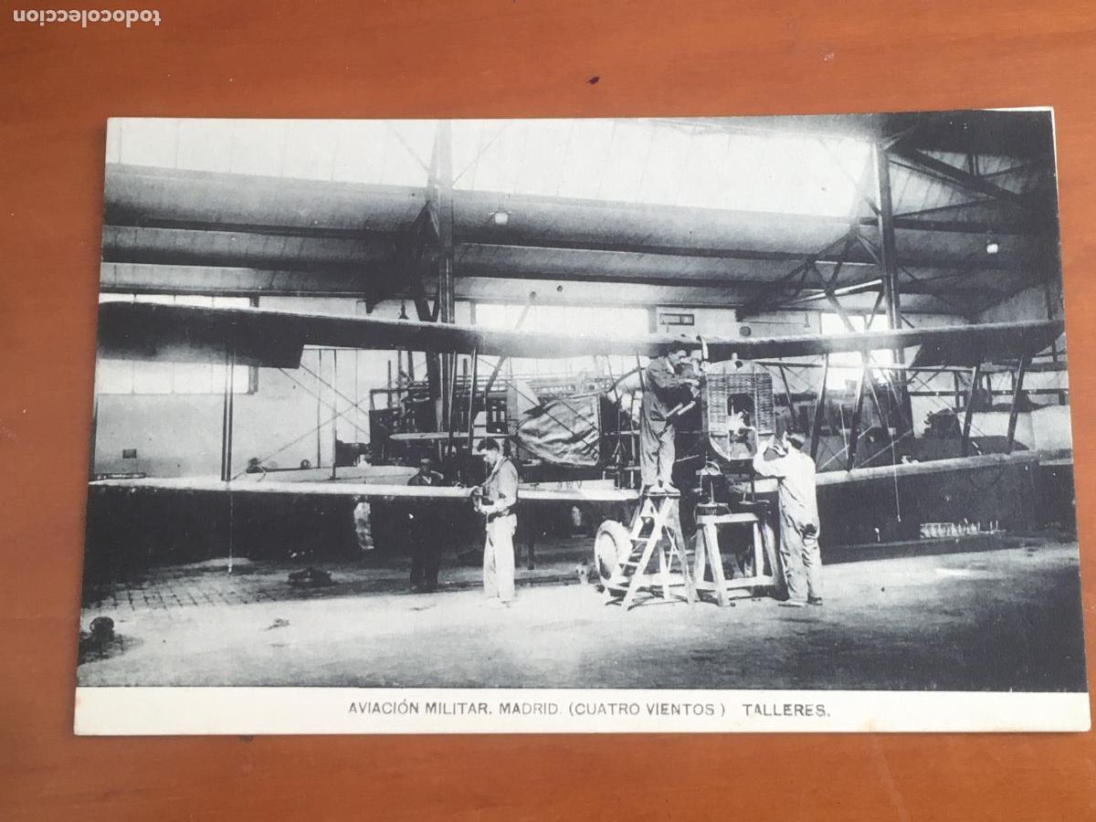 Postales: madrid 1926 exposicion de aeronautica aviacion militar cuatro vientos talleres postal original