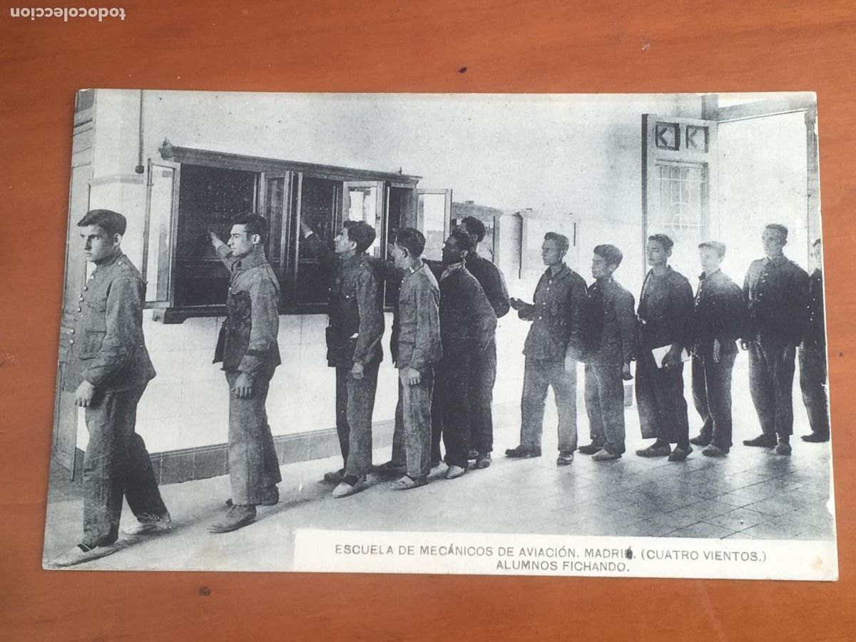 Postales: madrid 1926 exposicion de aeronautica aviacion militar cuatro vientos alumnos postal original