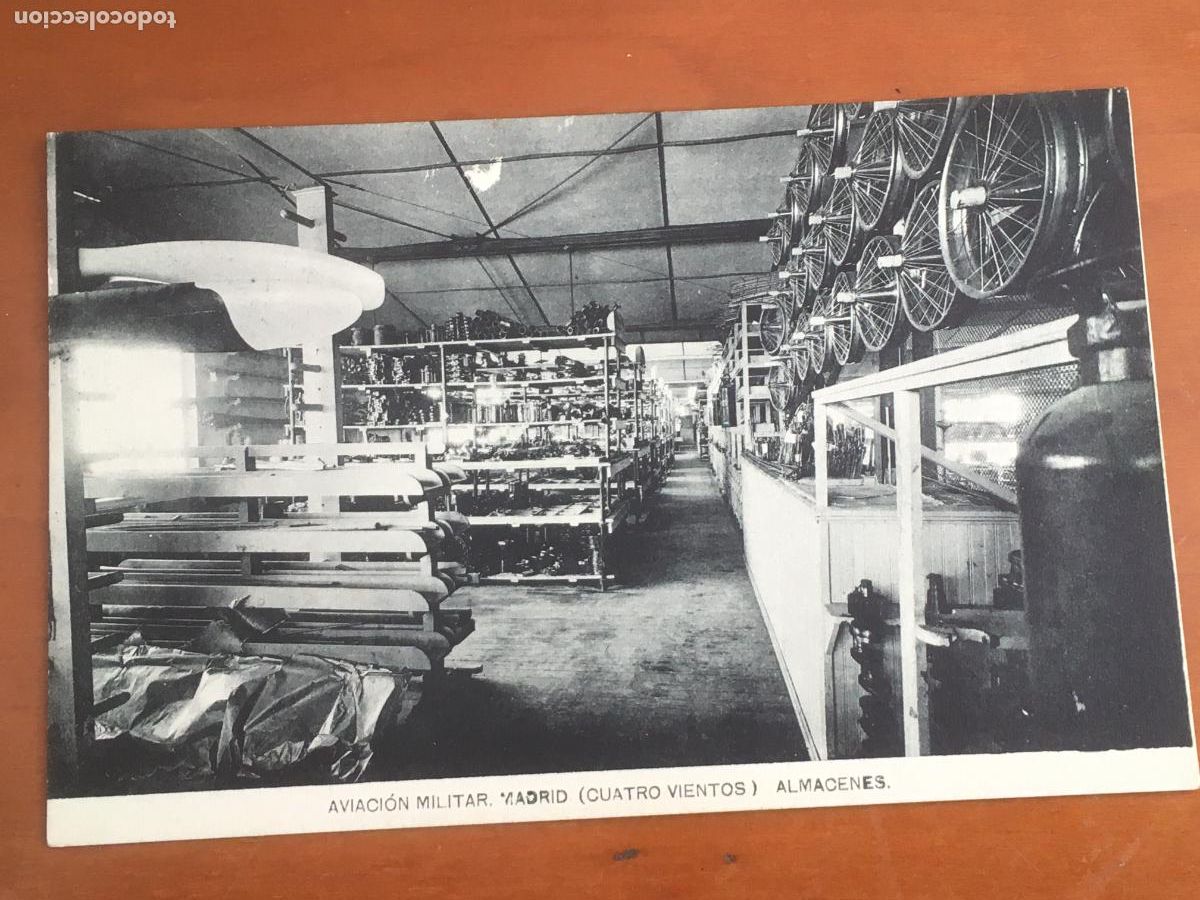 Postales: madrid 1926 exposicion de aeronautica aviacion militar cuatro vientos almacenes postal original