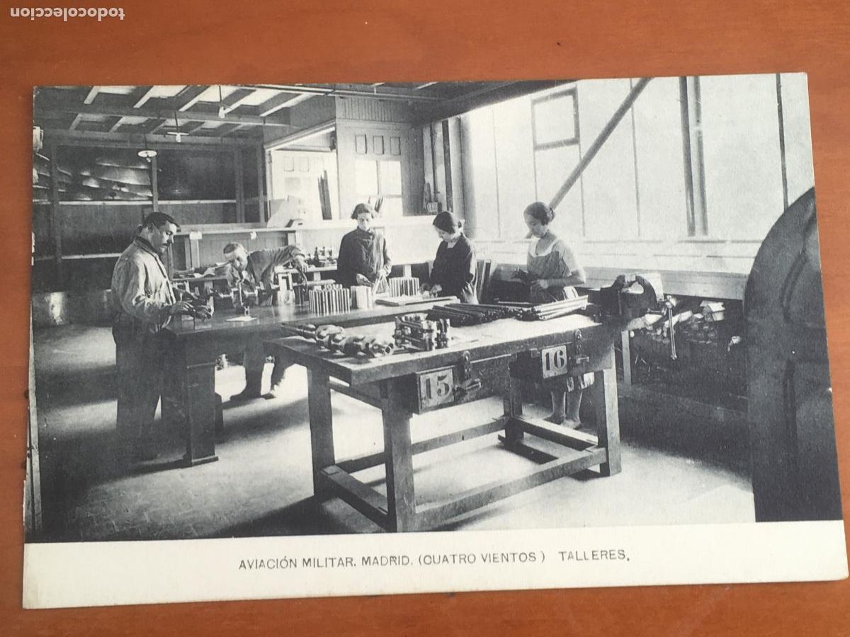 Postales: madrid 1926 exposicion de aeronautica aviacion militar cuatro vientos talleres postal original
