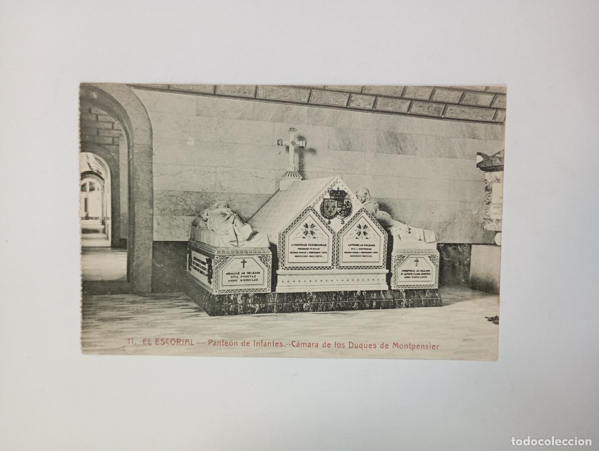 Postcards: POSTAL DE MONASTERIO DE EL ESCORIAL. PANTE&Oacute;N DE LOS INFANTES. TDKP27Z3