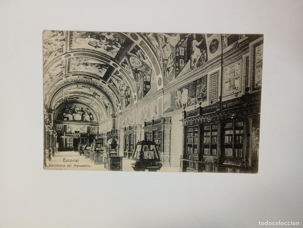 Postcards: POSTAL DE MONASTERIO DE EL ESCORIAL. BIBLIOTECA. TDKP27Z3