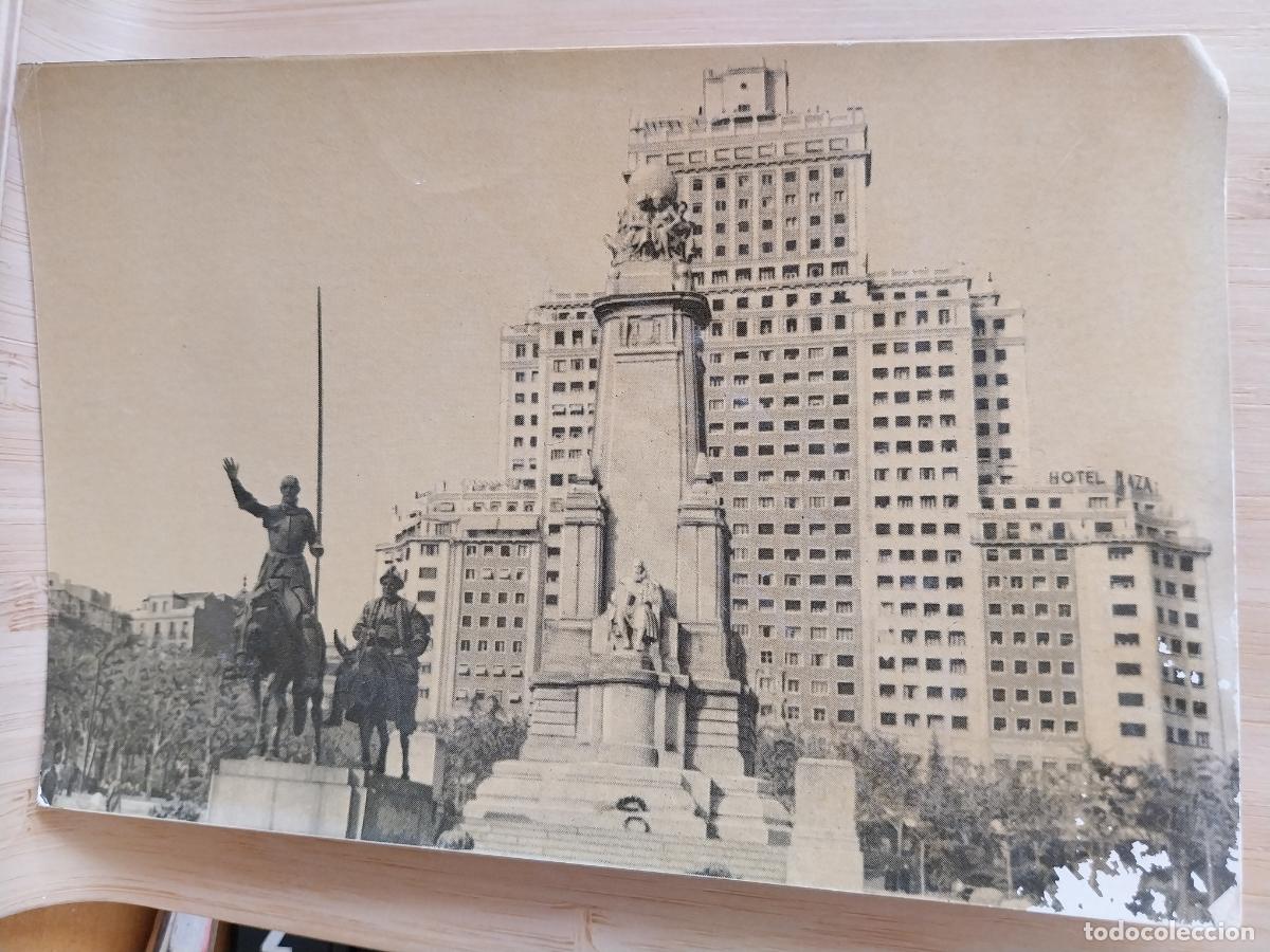 Postales: QUIJOTE SANCHO EDIFICIO ESPA&Ntilde;A ED QR MADID 2 SC CIRCULAR DEFECTO - Foto 1