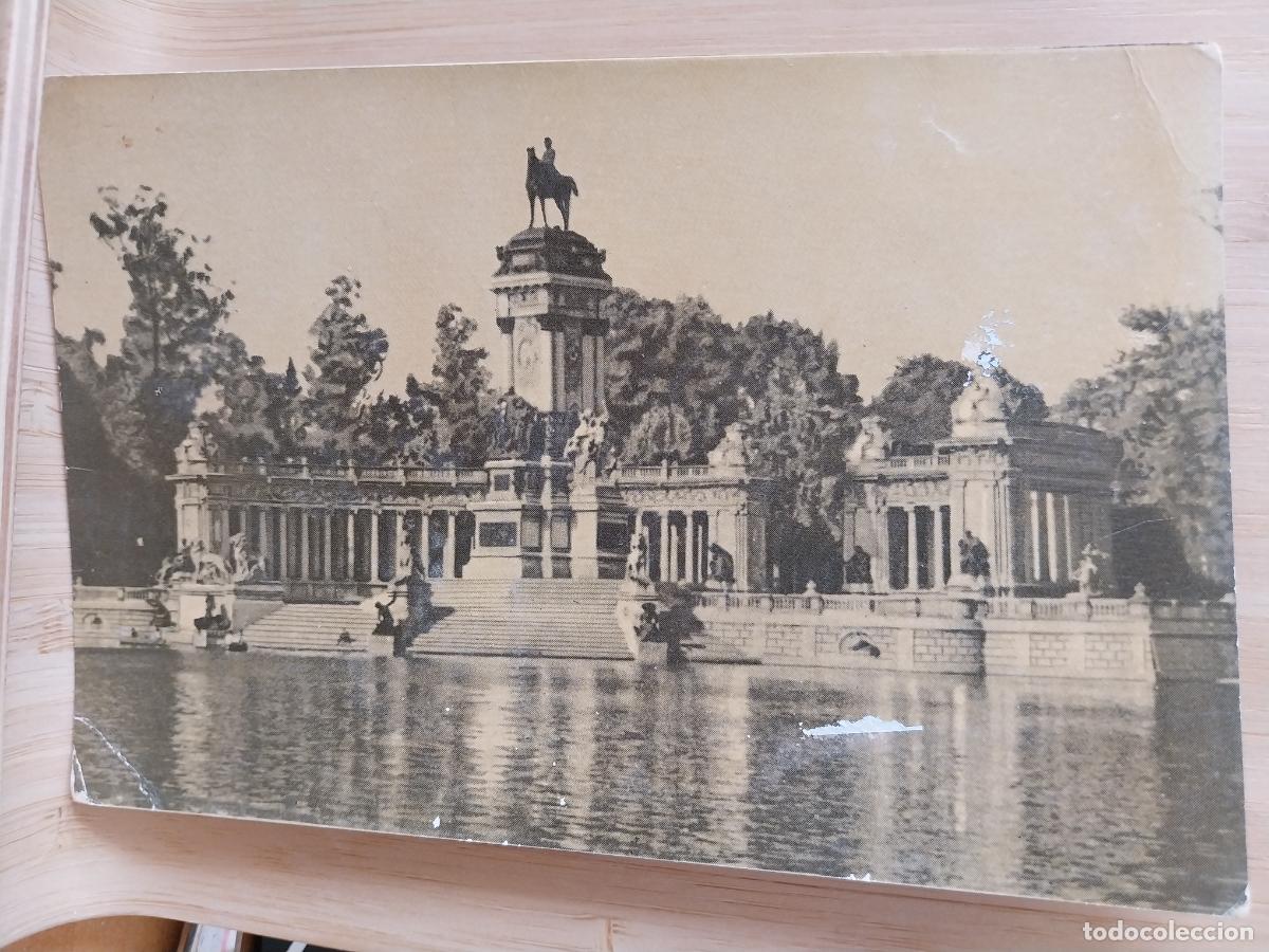 Postales: ESTANQUE PARQUE RETIRO ED QR MADID SC CIRCULAR DEFECTO
