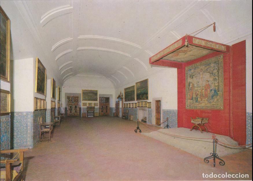 Postales: MONASTERIO DE EL ESCORIAL, SAL&Oacute;N DEL TRONO - EDITORIAL PATRIMONIO NACIONAL - S/C