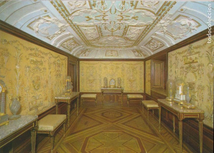 Postales: MONASTERIO DE EL ESCORIAL, SALA DE LOS BORDADOS - EDITORIAL PATRIMONIO NACIONAL - S/C