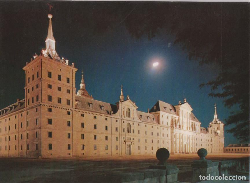Postales: MONASTERIO DE EL ESCORIAL, VISTA NOCTURNA - EDITORIAL PATRIMONIO NACIONAL - S/C