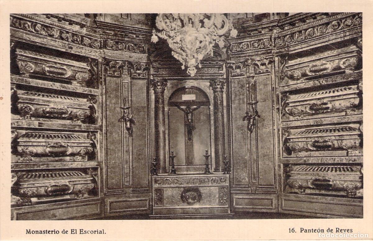 Postales: Tarjeta Postal Pante&oacute;n de Reyes del Monasterio de El Escorial