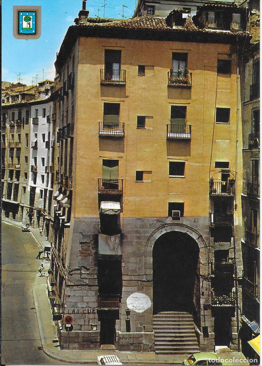 Postales: [POSTAL] Arco de Cuchilleros. Madrid. A&ntilde;o 1989 (circulada)
