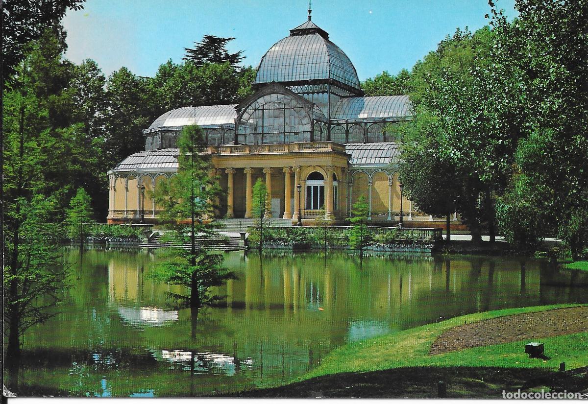 Postales: [POSTAL] El Retiro. Palacio de Cristal. Madrid (circulada)