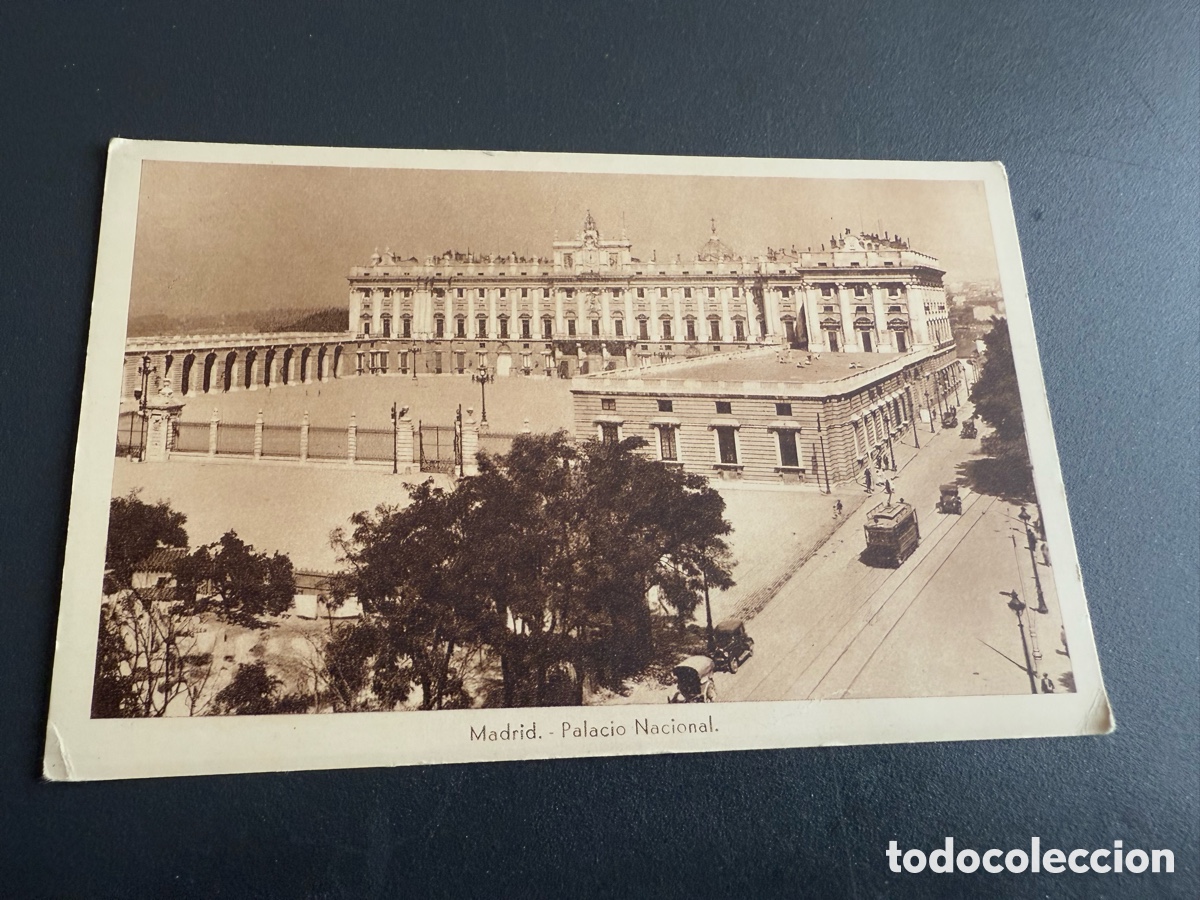 Postales: Postal. MADRID. Palacio Nacional. Heliograf&iacute;a Espa&ntilde;ola