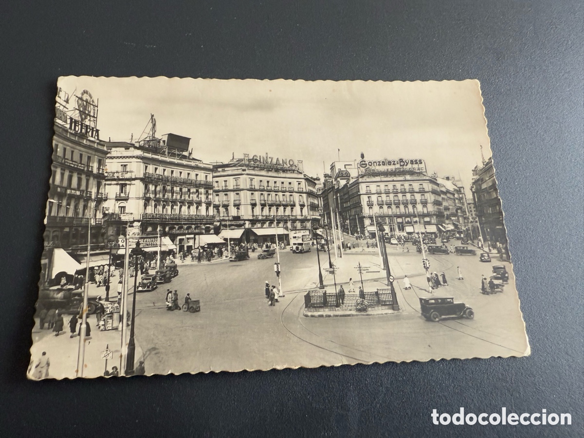 Postales: Postal. 1- MADRID. Puerta del Sol