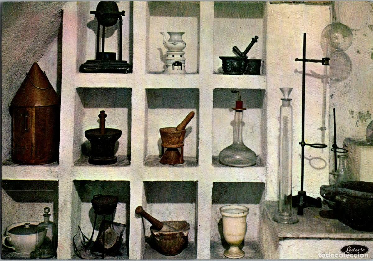 Postales: Madrid - Farmacia de D. Leonardo Guti&eacute;rrez Colomer - Rinc&oacute;n - Acromicina Pub. Farmacia - 150x105mm