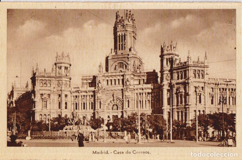 Postales: MADRID, CASA DE CORREOS - HELIOGRAFIA ESPA&Ntilde;OLA - S/C